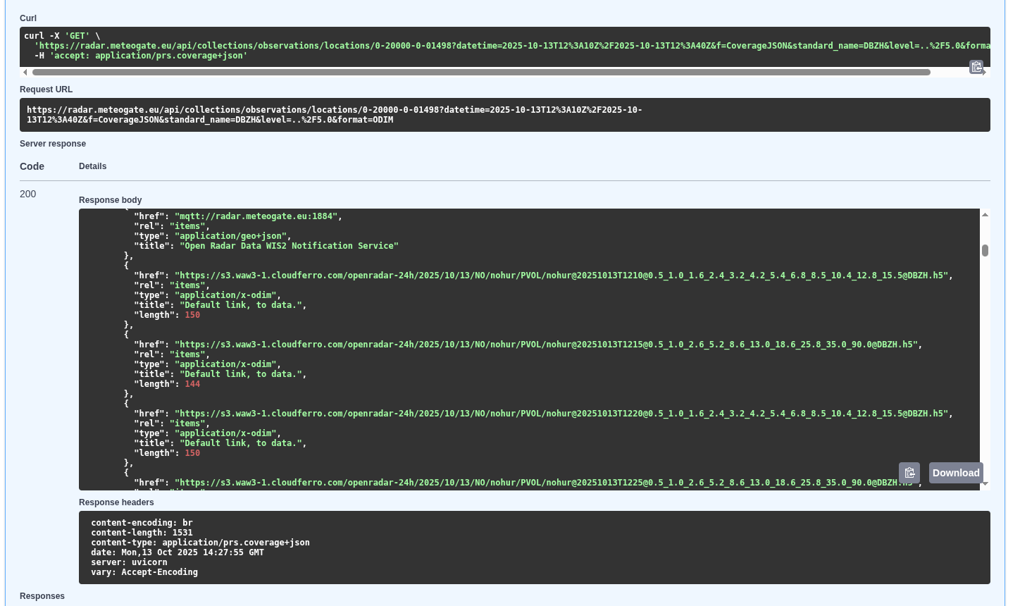 ORD Response Links
